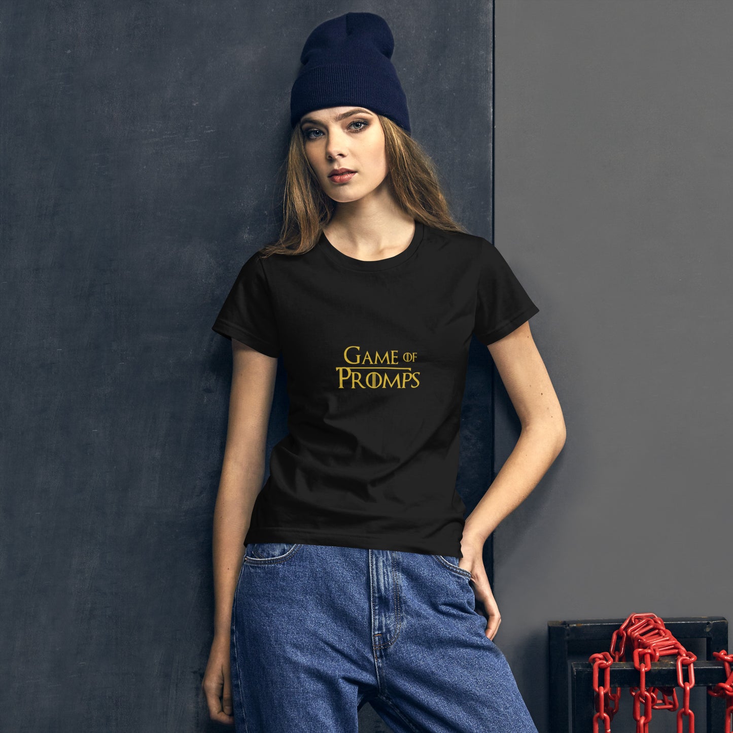 T-shirt para mulher "Game of Prompts"